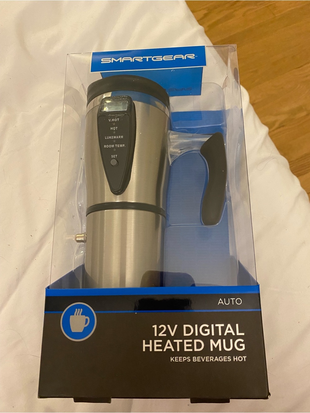 Smart gear digital heated mug